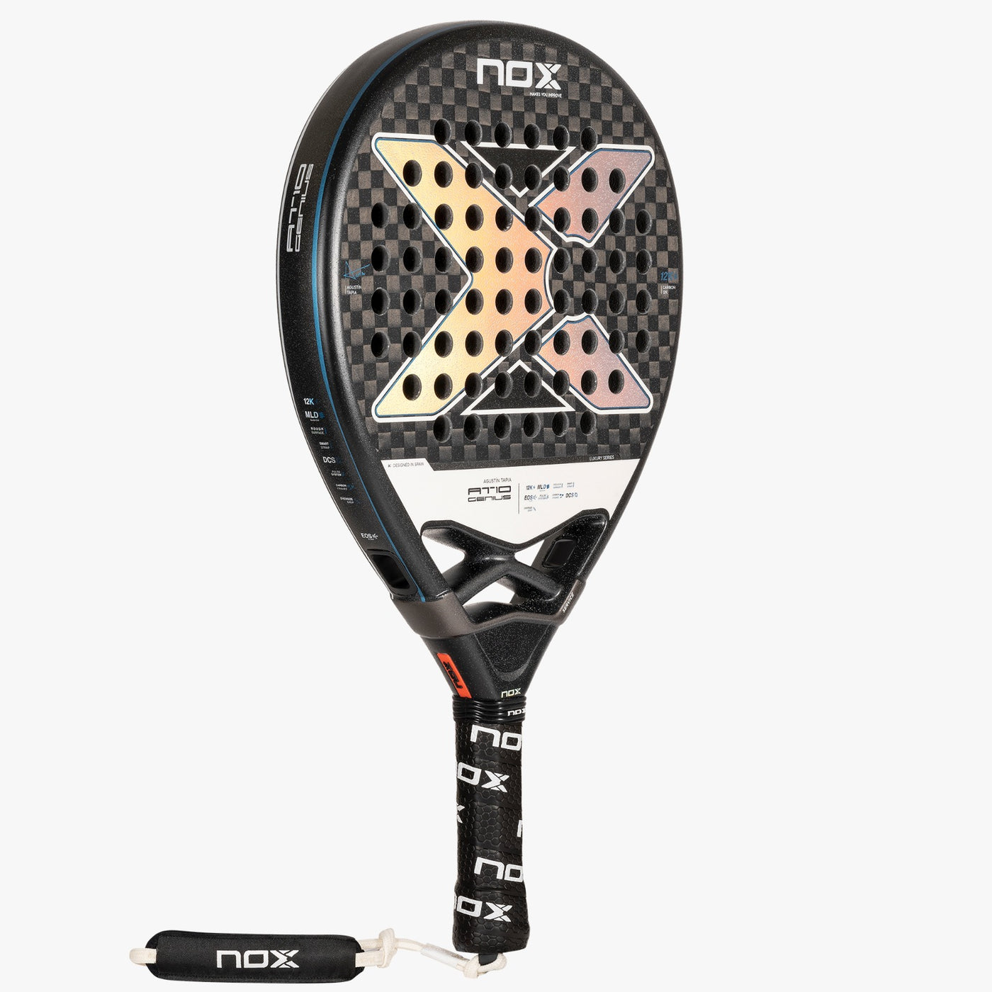 NOX Padel Racket Pack AT Genius LTD 2024 Agustin Tapia Limited Edition