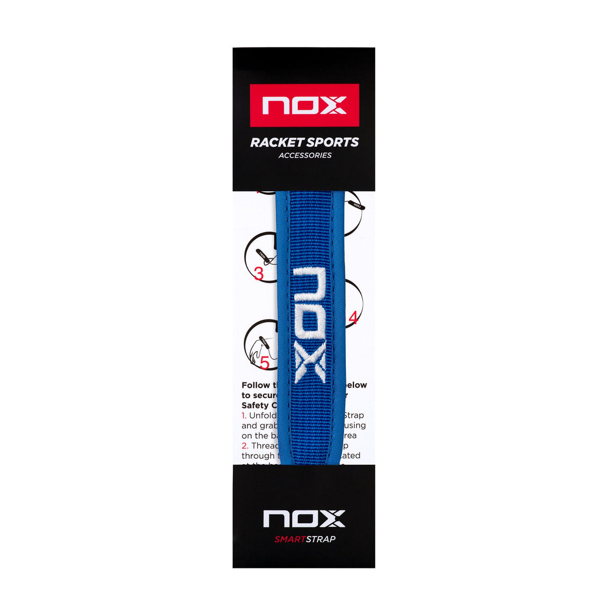 NOX SmartStrap® safety cord LUXURY blue