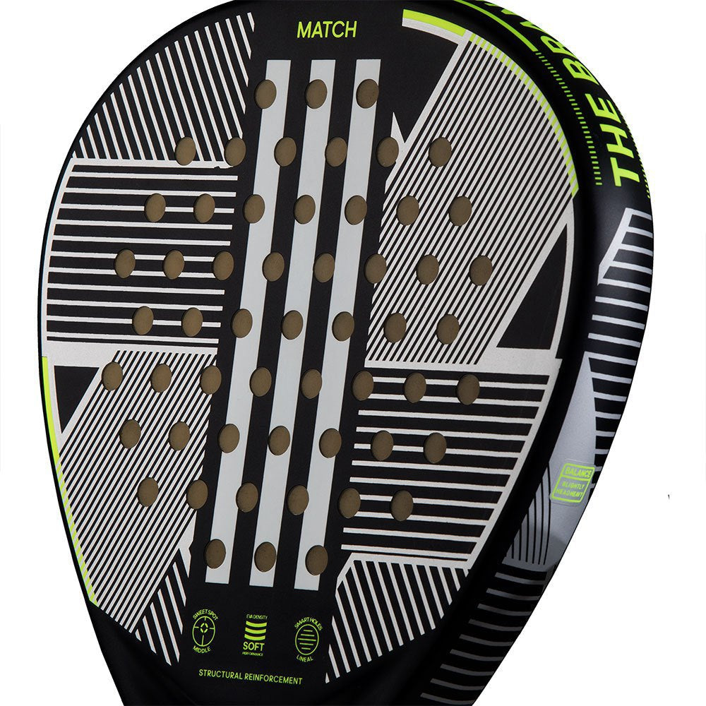 Adidas Padel Racket Match Black Lime 3.3