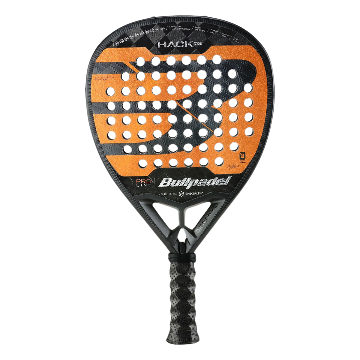 Bullpadel Padel Racket Hack 03 24-Padel Racket-Bullpadel