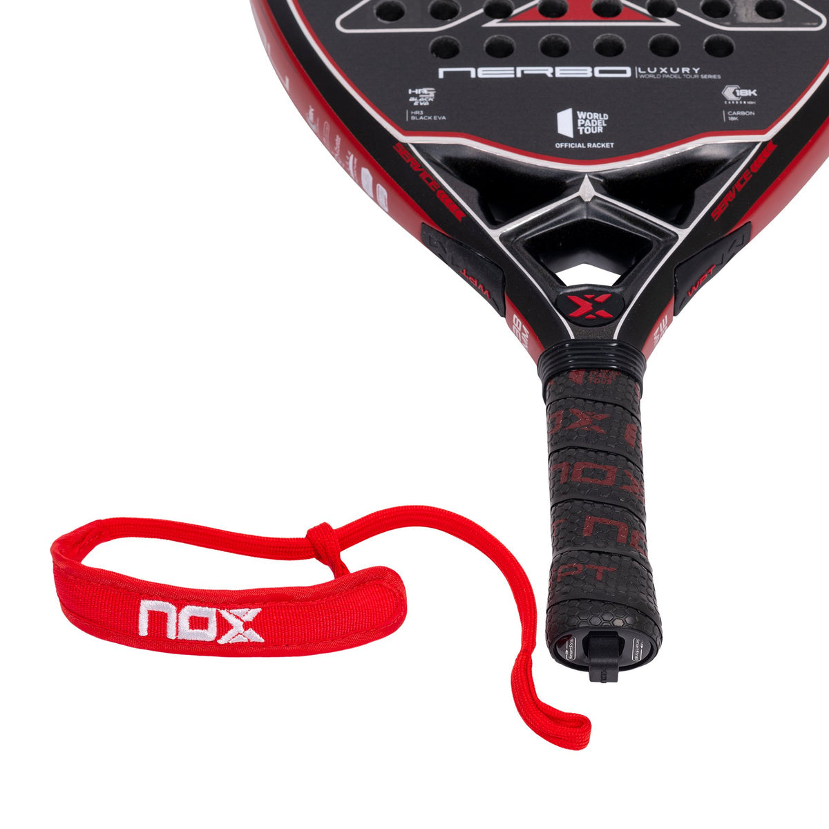 NOX SmartStrap® safety cord LUXURY red