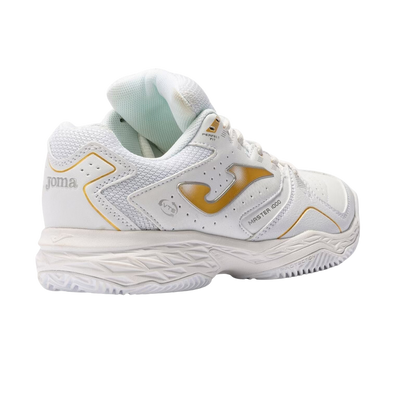 Joma T.Master 1000 Lady 2202 White Gold Padel Shoe-Shoes-Joma-Casas Padel