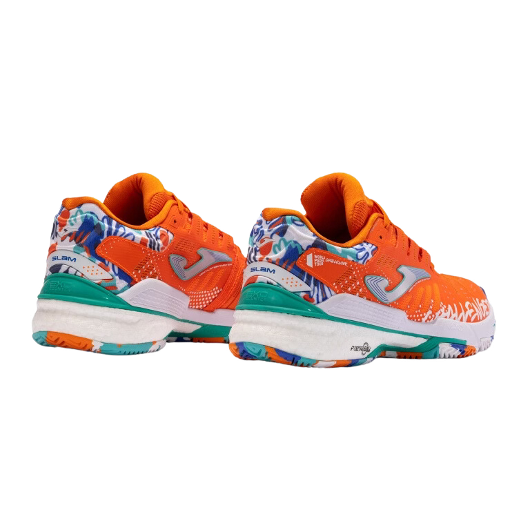 Joma T.SLAM 2358 SPECIAL SLAM Challenger Orange WPT Padel Shoe-Shoes-Joma