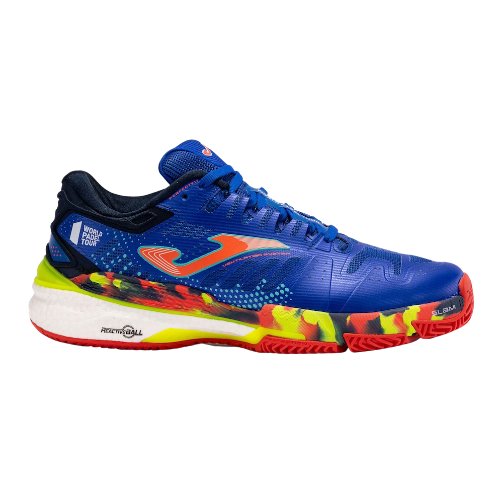 Joma T.SLAM MEN 2204 Royal Coral WPT Padel Shoe-Shoes-Joma-Casas Padel