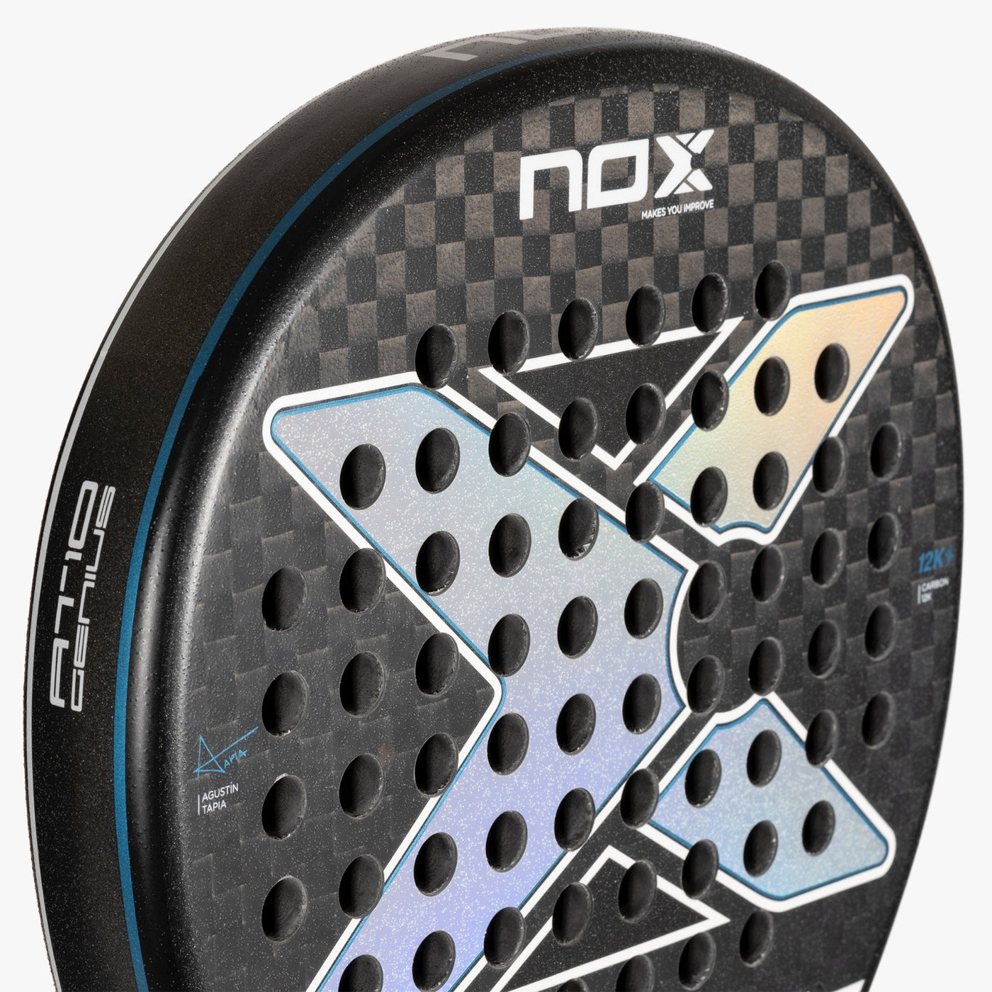 NOX Padel Racket AT10 Genius 12K by Agustin Tapia 24-Padel Racket-NOX