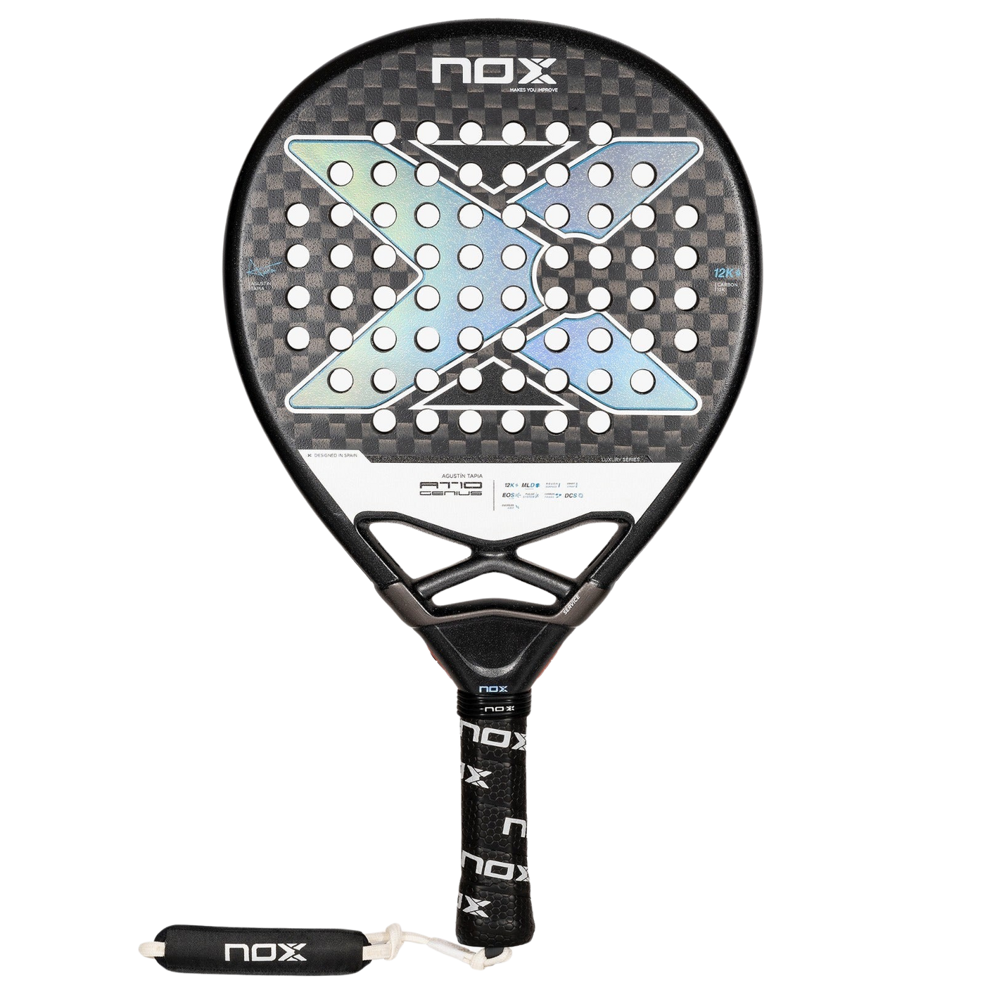 NOX Padel Racket AT10 Genius 12K by Agustin Tapia 24-Padel Racket-NOX-Casas Padel