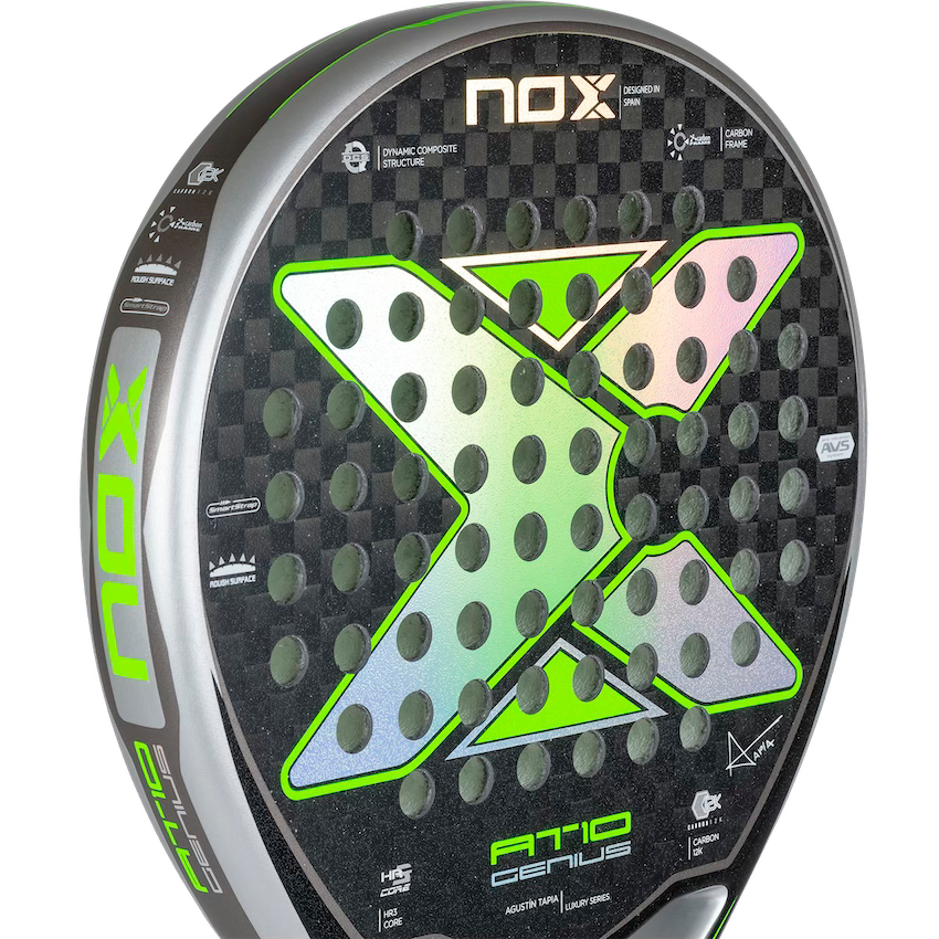 NOX Padel Racket AT10 Genius 12k Agustin Tapia 23-Padel Racket-NOX