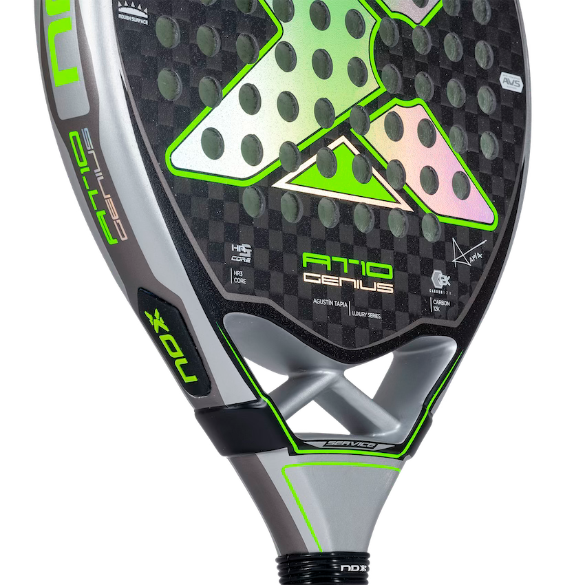 NOX Padel Racket AT10 Genius 12k Agustin Tapia 23-Padel Racket-NOX