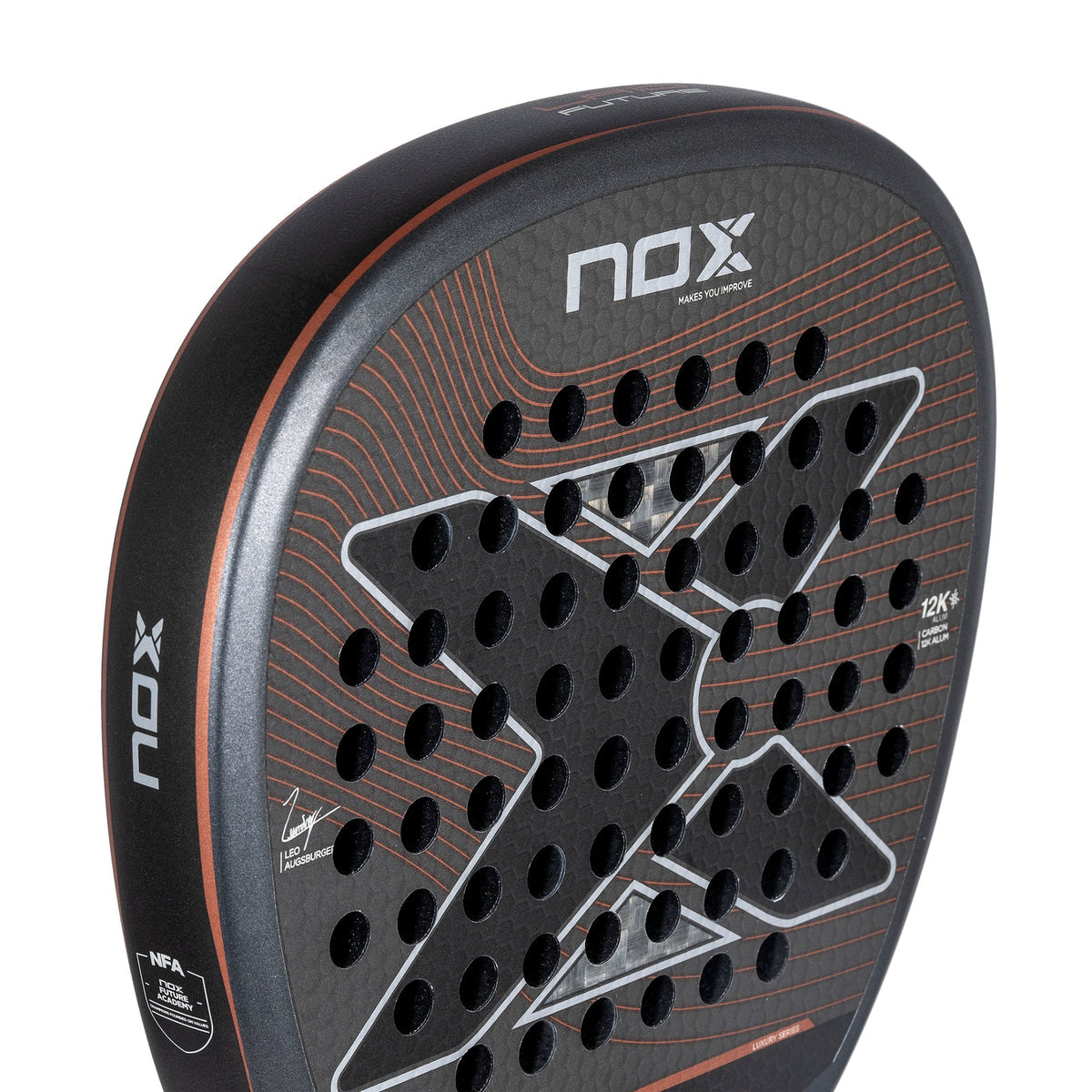 NOX Padel Racket LA10 Future 2024-Padel Racket-NOX