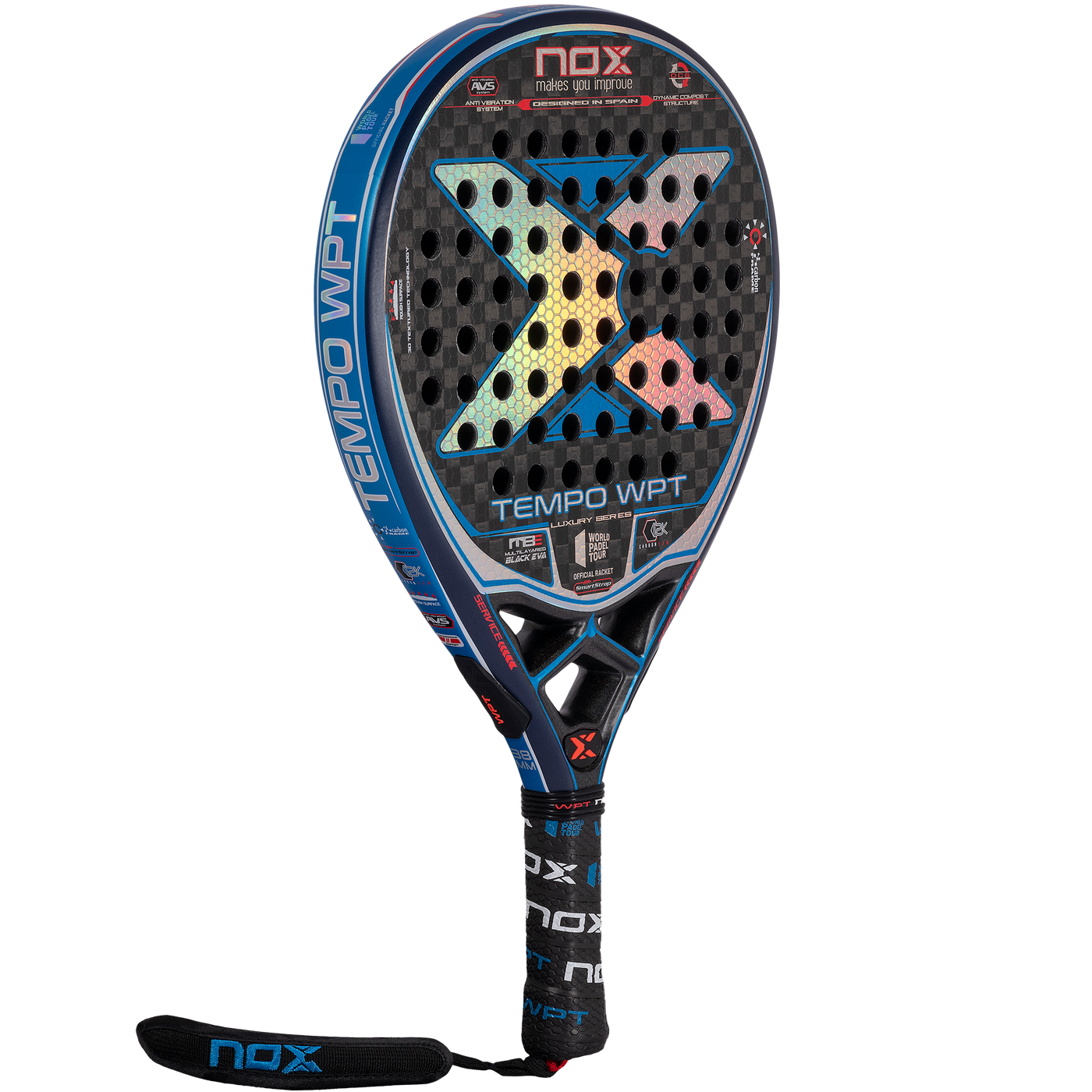 NOX Padel Racket Tempo WPT Luxury Series 22-Padel Racket-NOX