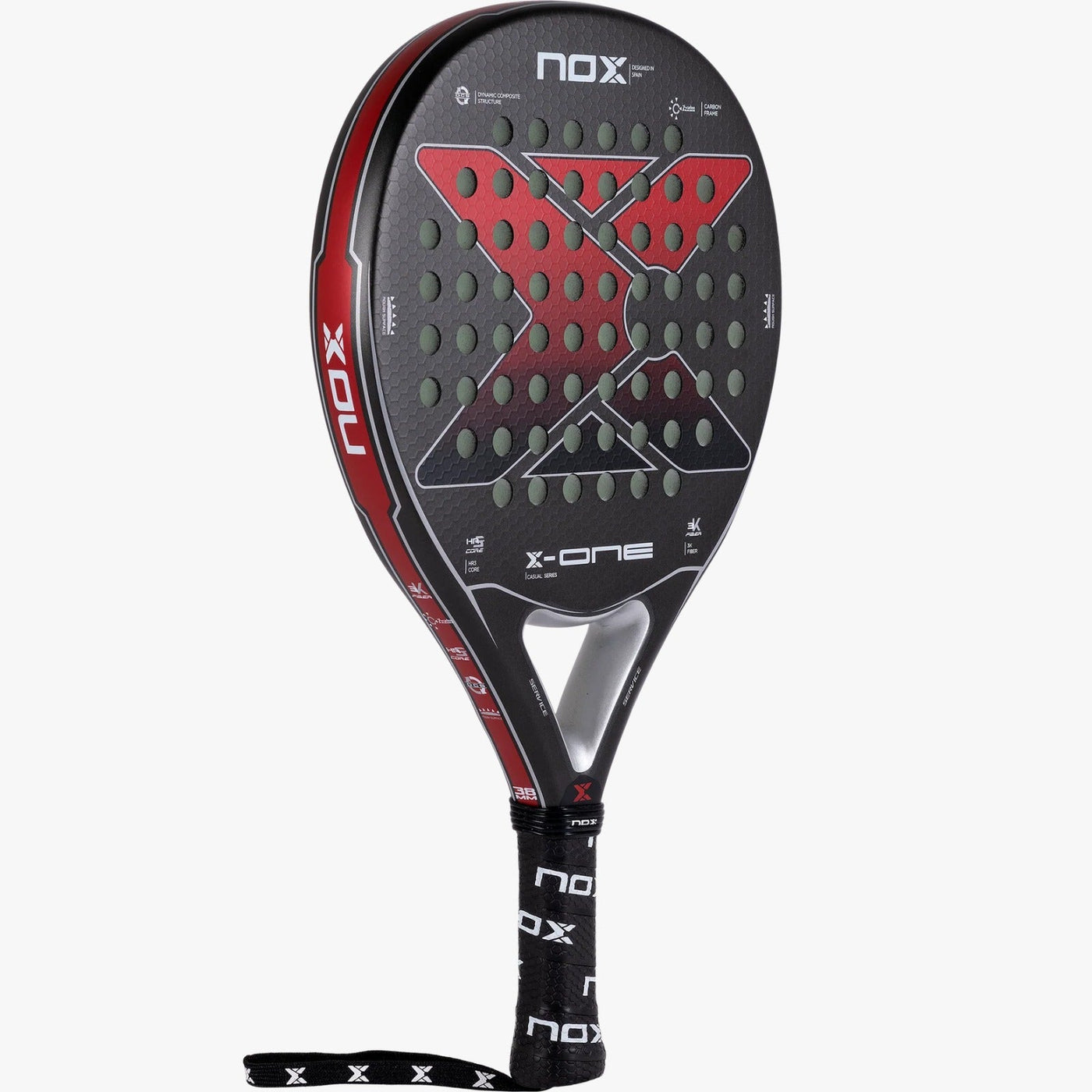 NOX Padel Racket X-ONE Evo Red 23-Padel Racket-NOX