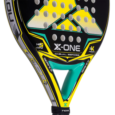 NOX Padel Racket X-ONE Yellow/Green Ex-Padel Racket-NOX