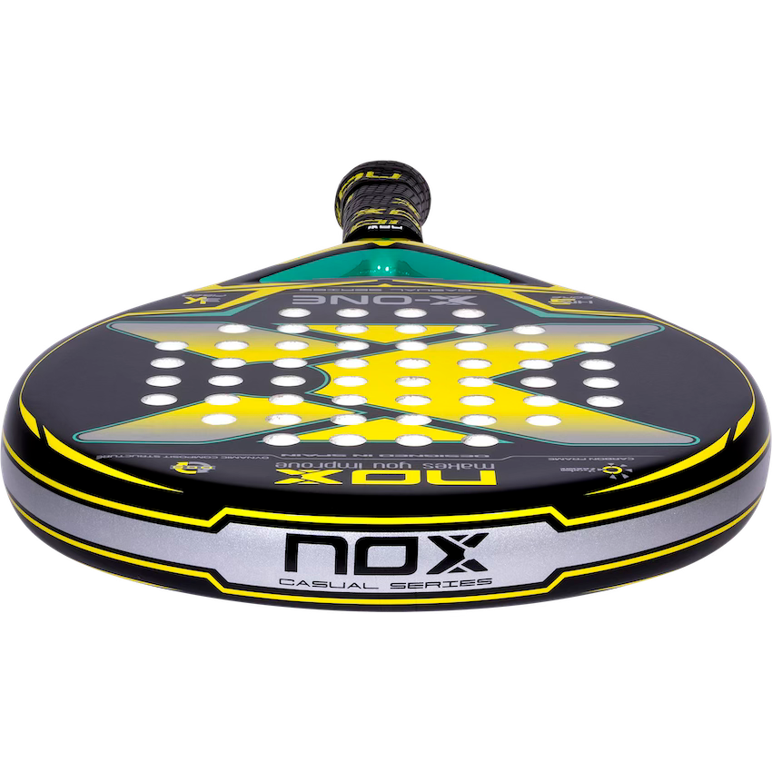 NOX Padel Racket X-ONE Yellow/Green Ex-Padel Racket-NOX