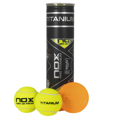 NOX Pro Titanium Padel Balls X4