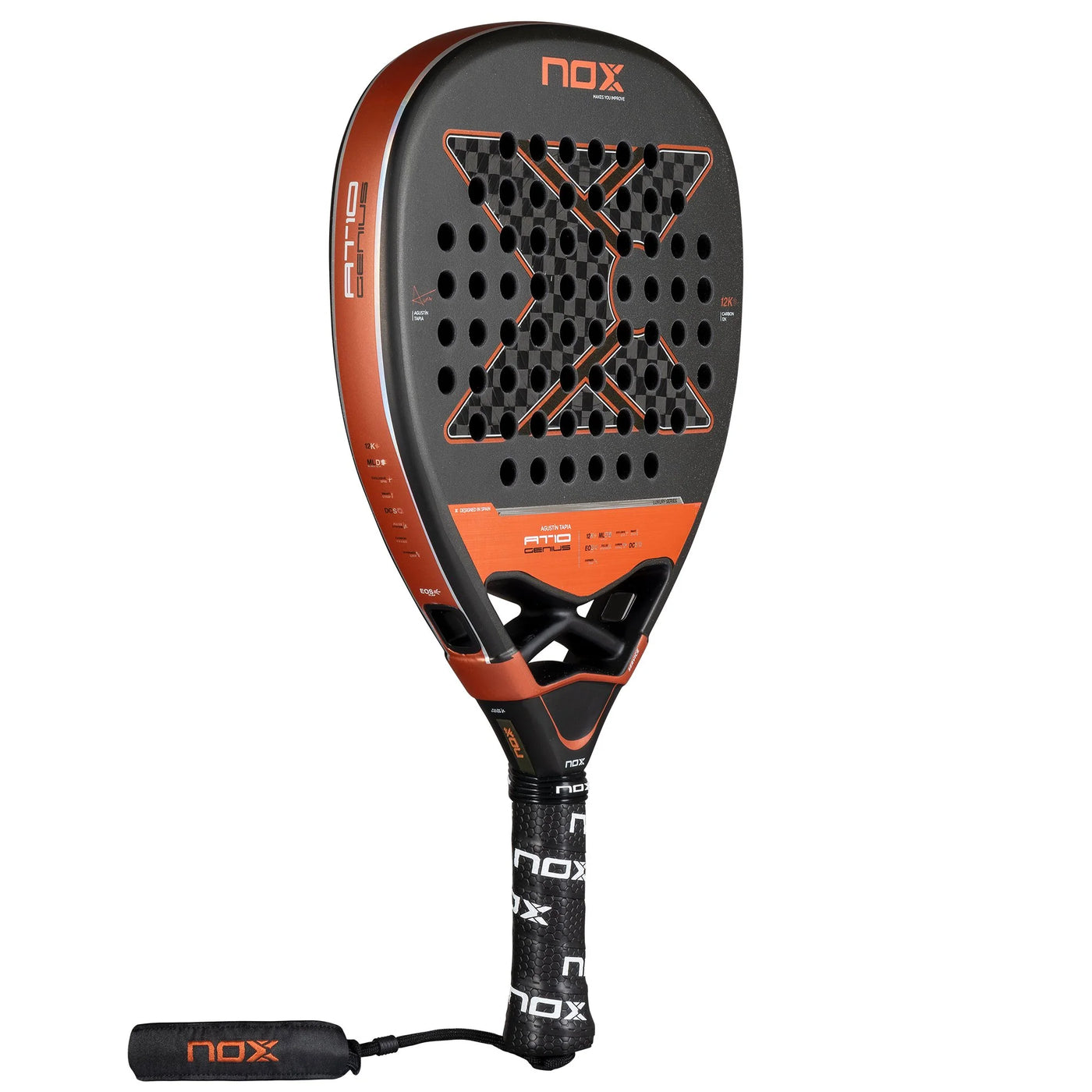 NOX Padel Racket AT10 Genius Attack 12K 2025-Padel Racket-NOX-Casas Padel