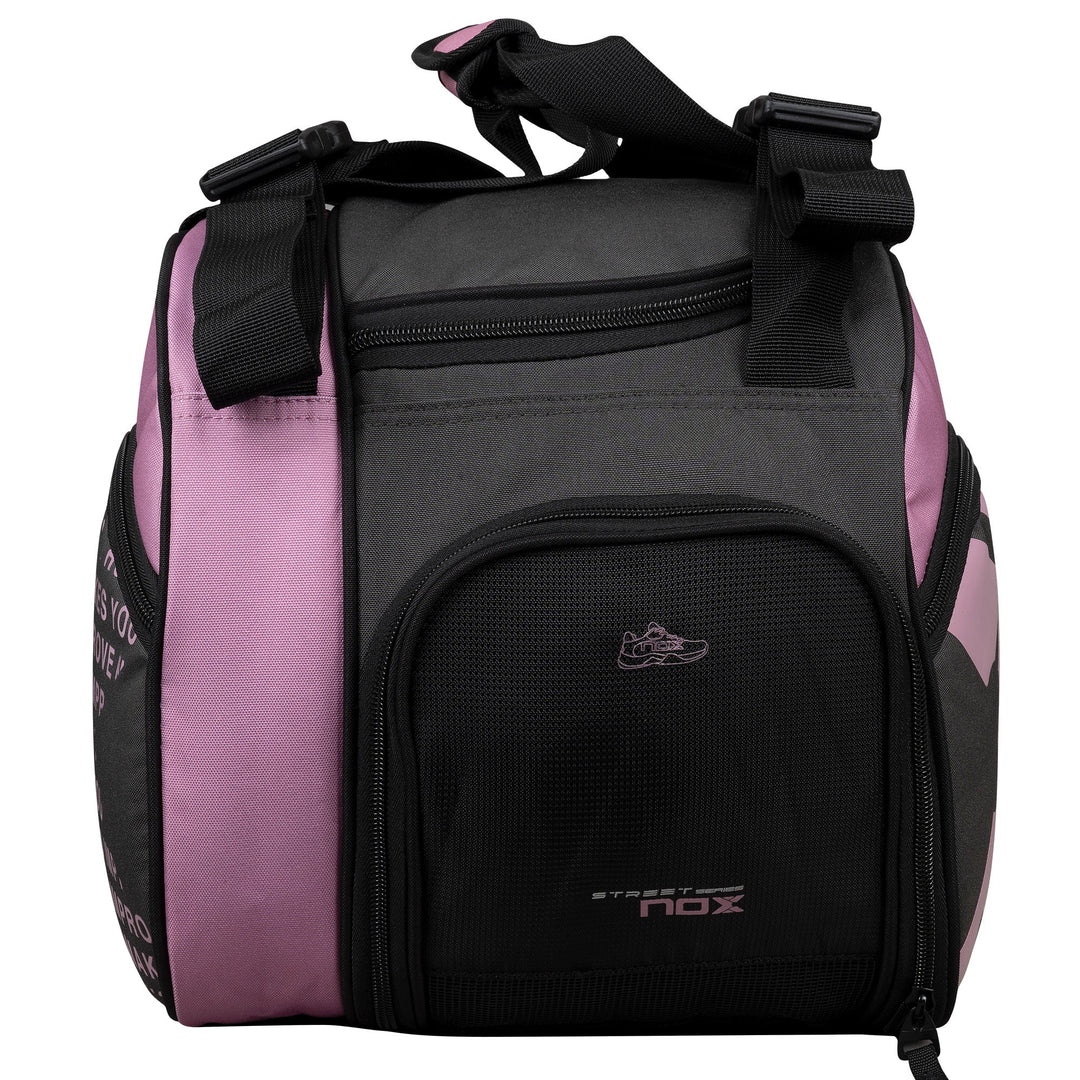 STREET SERIES PADEL BAG GREY/PINK-Bag-NOX-Casas Padel