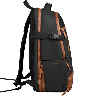 LUXURY OPEN SERIES BACKPACK BLACK/BROWN-Bag-nox-Casas Padel