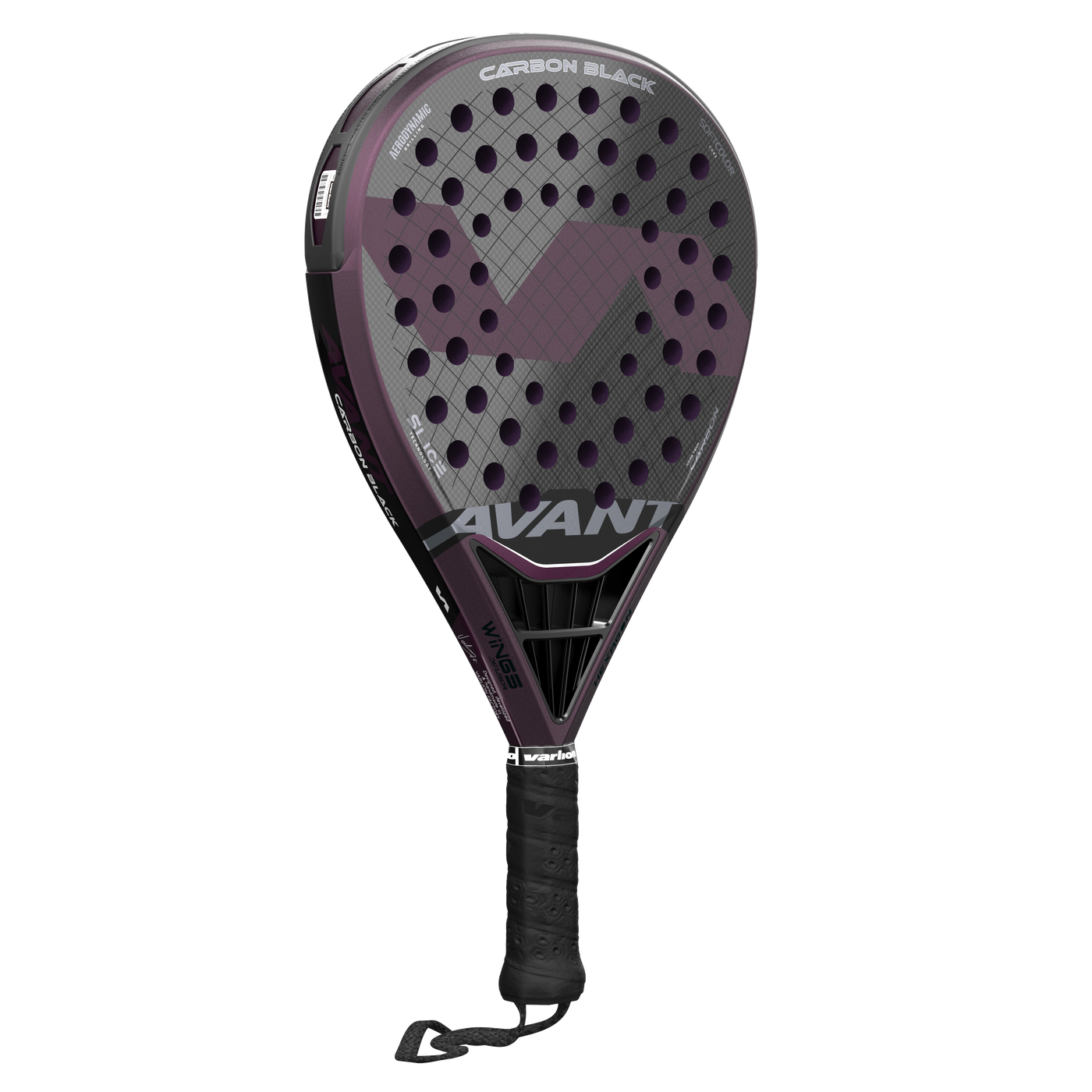 Varlion Avant Difusor Carbon Black Padel Racket-Padel Racket-Varlion