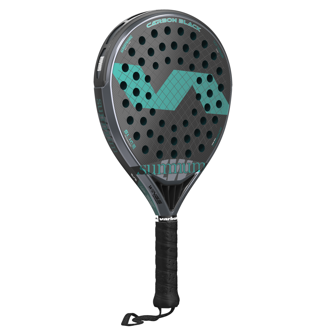 Varlion LW Summum Carbon Black Padel Racket-Padel Racket-Varlion