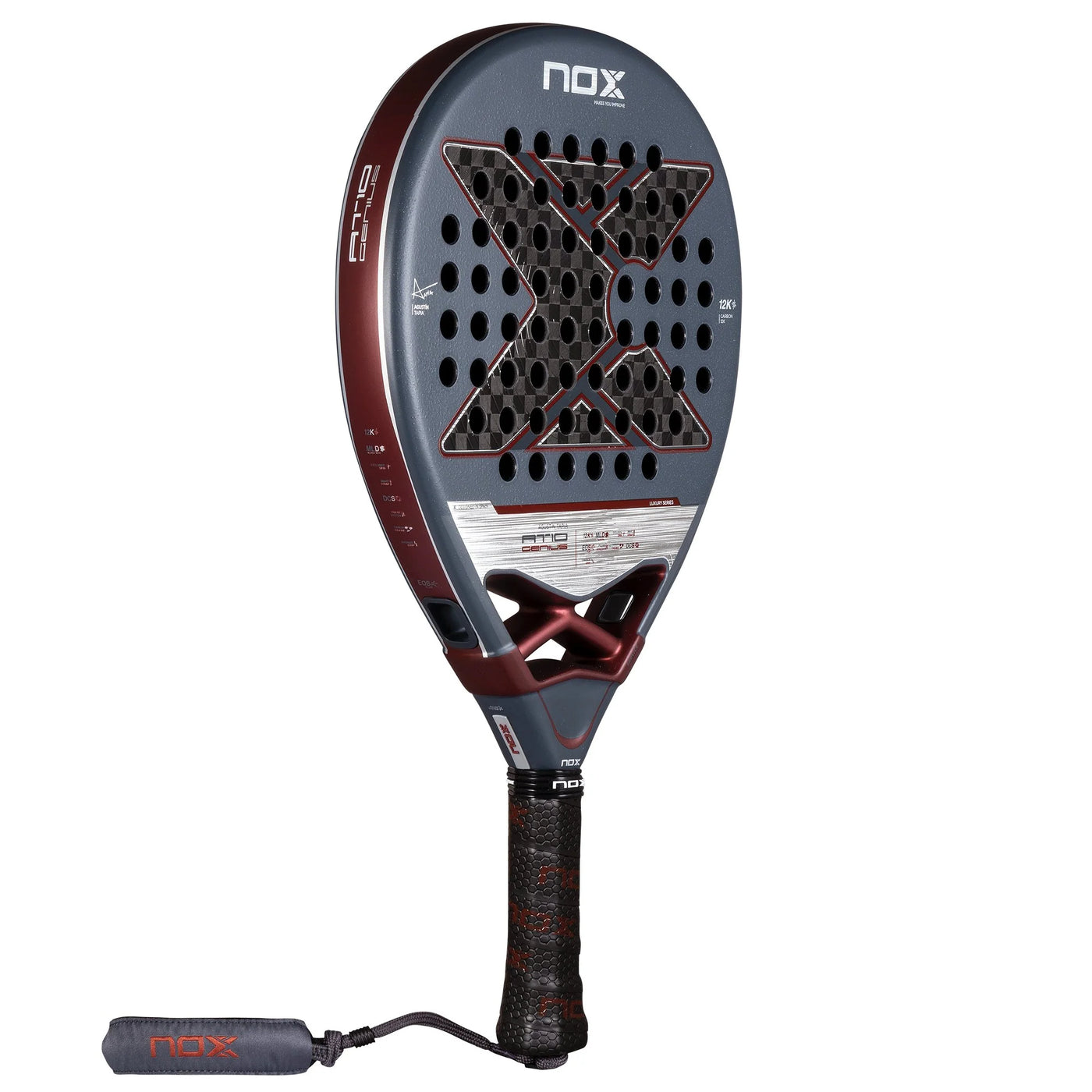 NOX Padel Racket AT10 Genius 12K by Agustin Tapia 2025