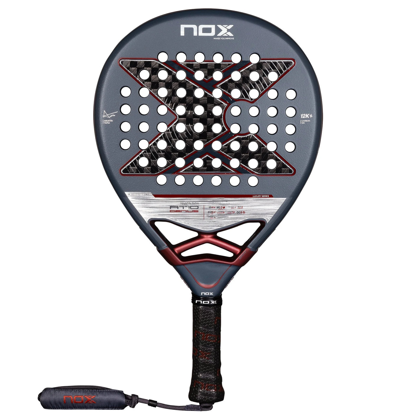 NOX Padel Racket AT10 Genius 12K by Agustin Tapia 2025