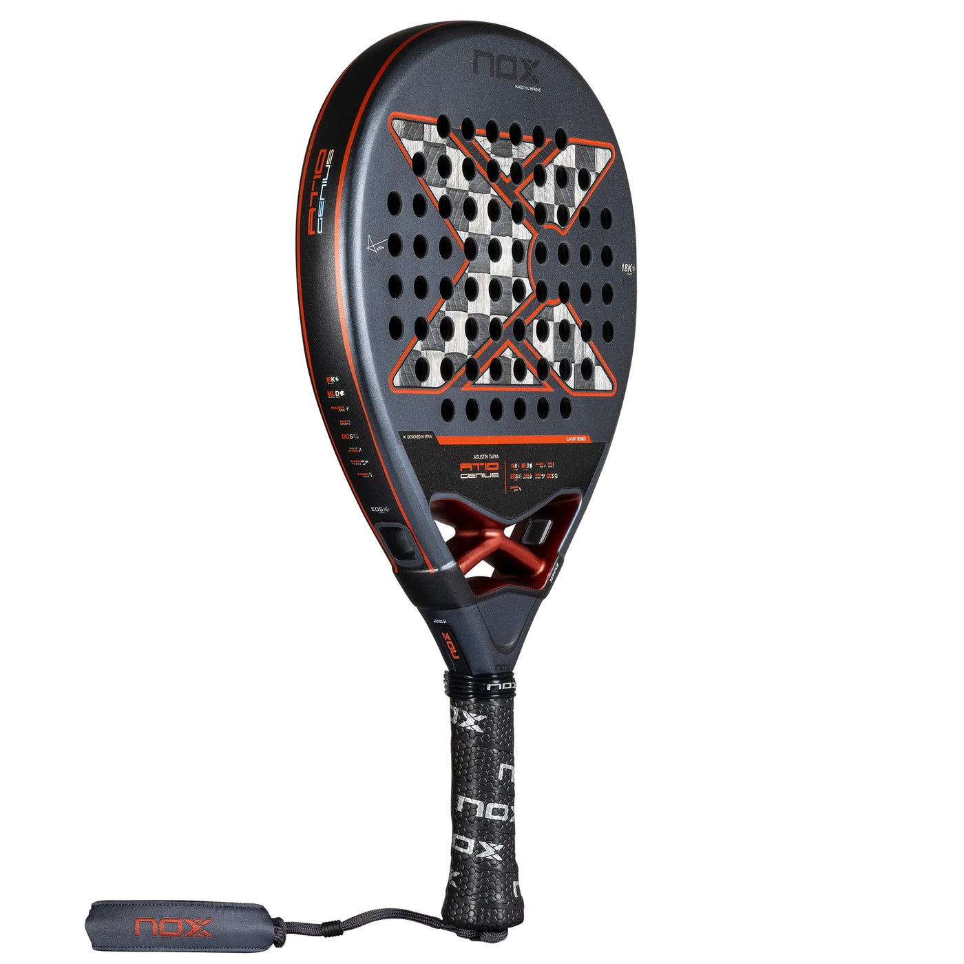 NOX Padel Racket AT10 Genius 18K by Agustin Tapia 2025