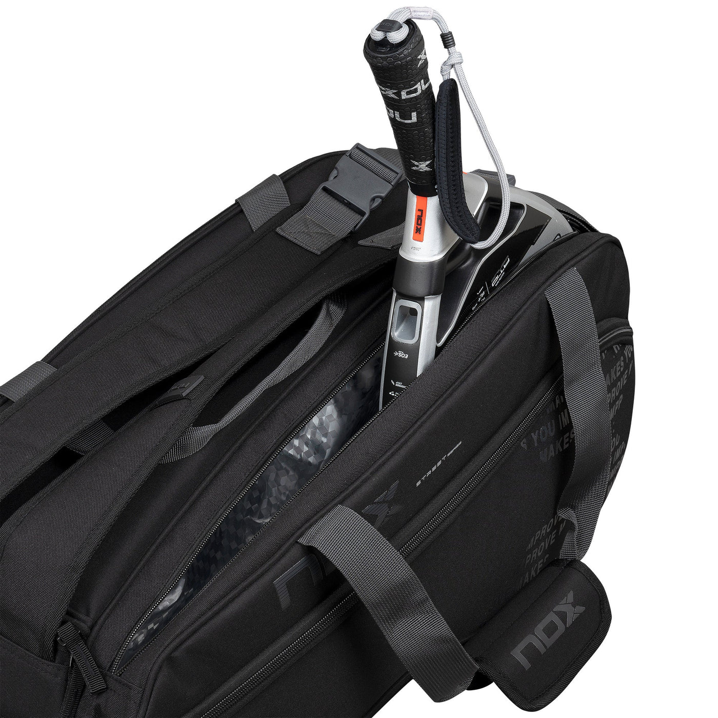 NOX  STREET SERIES BLACK/GREY RACKET BAG