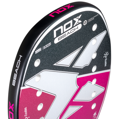 NOX SAND Pink Beach Tennis Racket