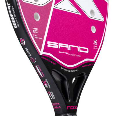 NOX SAND Pink Beach Tennis Racket