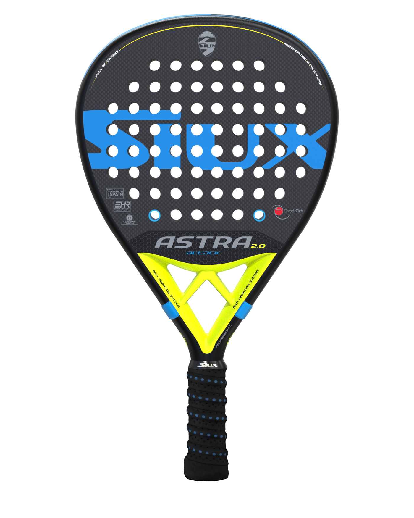 SIUX Astra Carbon 2.0 Attack-Padel Racket-SIUX-Casas Padel