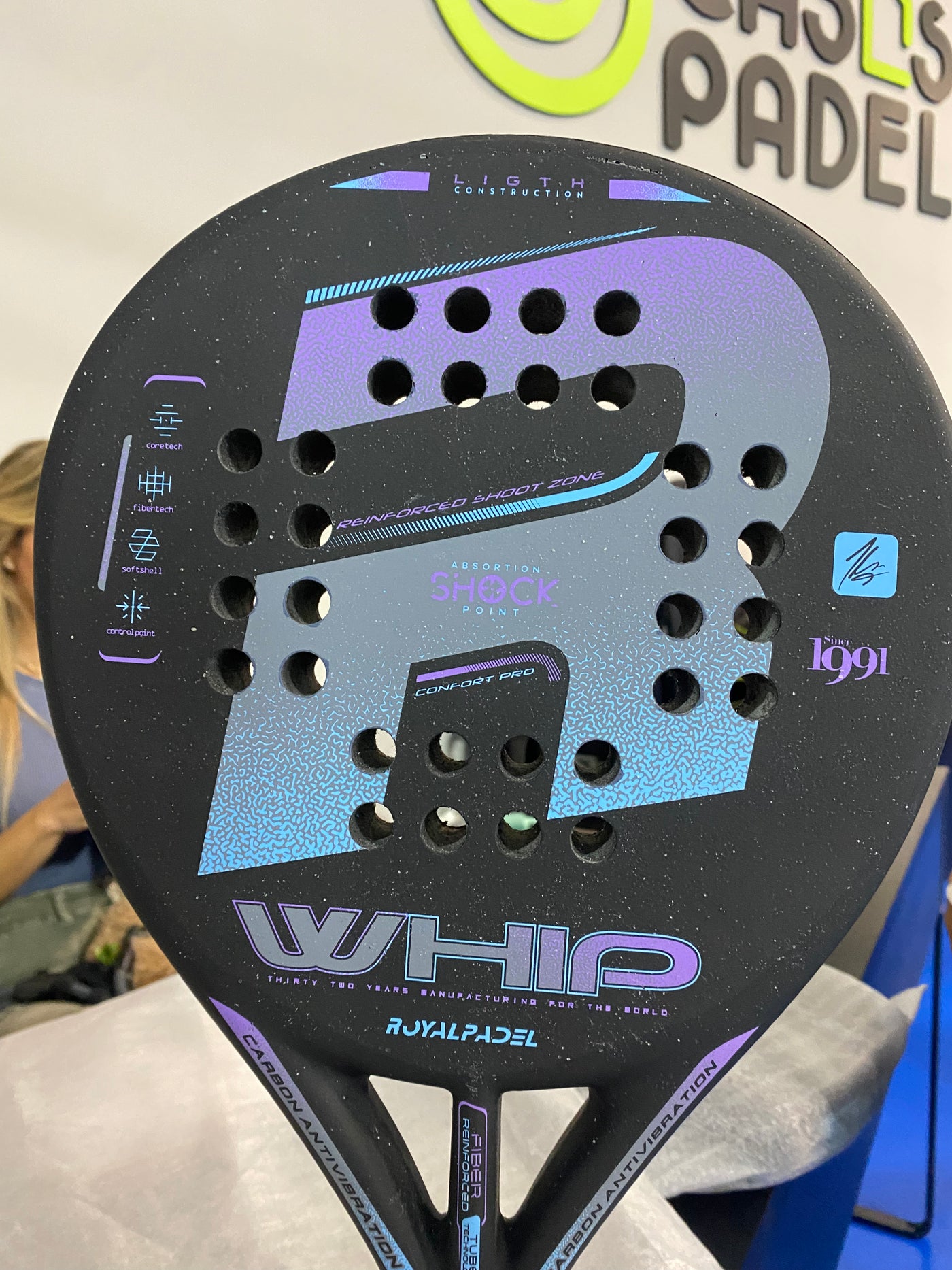 Royal Padel WHIP Purple 22.